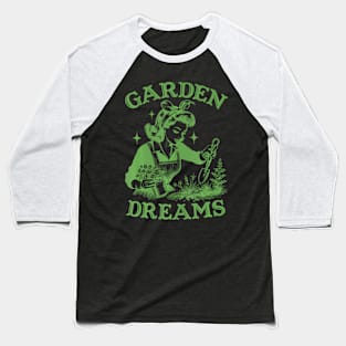 Garden Dreams, SVG PNG File, Trendy  Retro Baseball T-Shirt